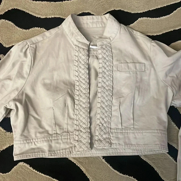 Y2K Crop Blazer - Picture 2 of 7